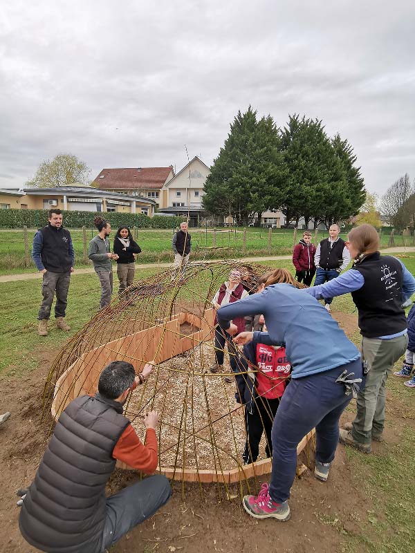 Le jardin magique de l'école