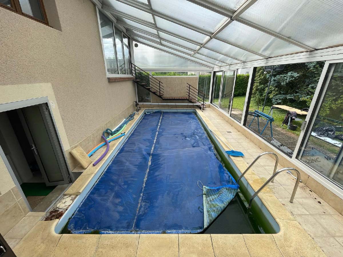 Projet La piscine devenue mare Avant